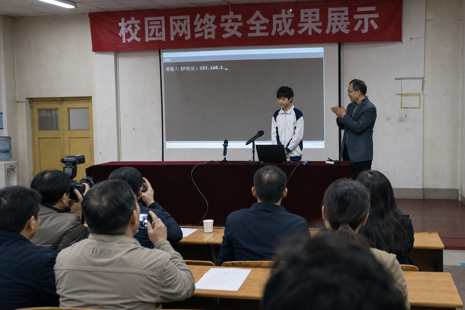 校园网络安全重大成果发布会